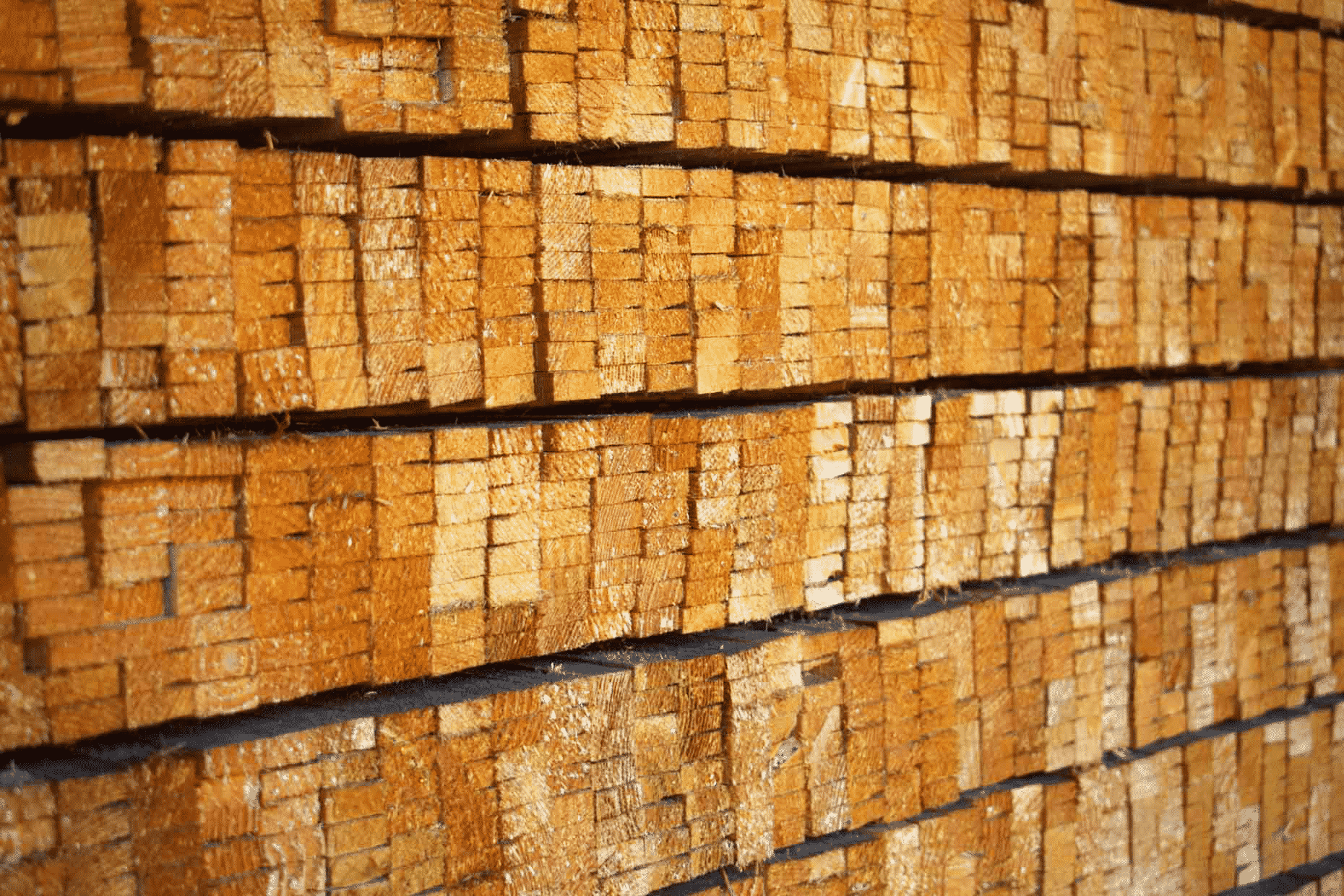Voorbeeld van schoorhout, dunne planken